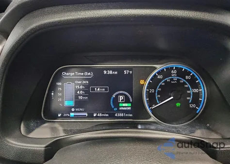 2020 Nissan Leaf Sl Plus from USA, damaged, VIN 1N4BZ1DP3LC310311